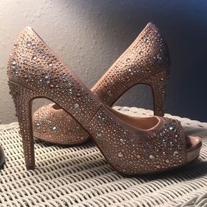 Jeweled encrusted heels!
